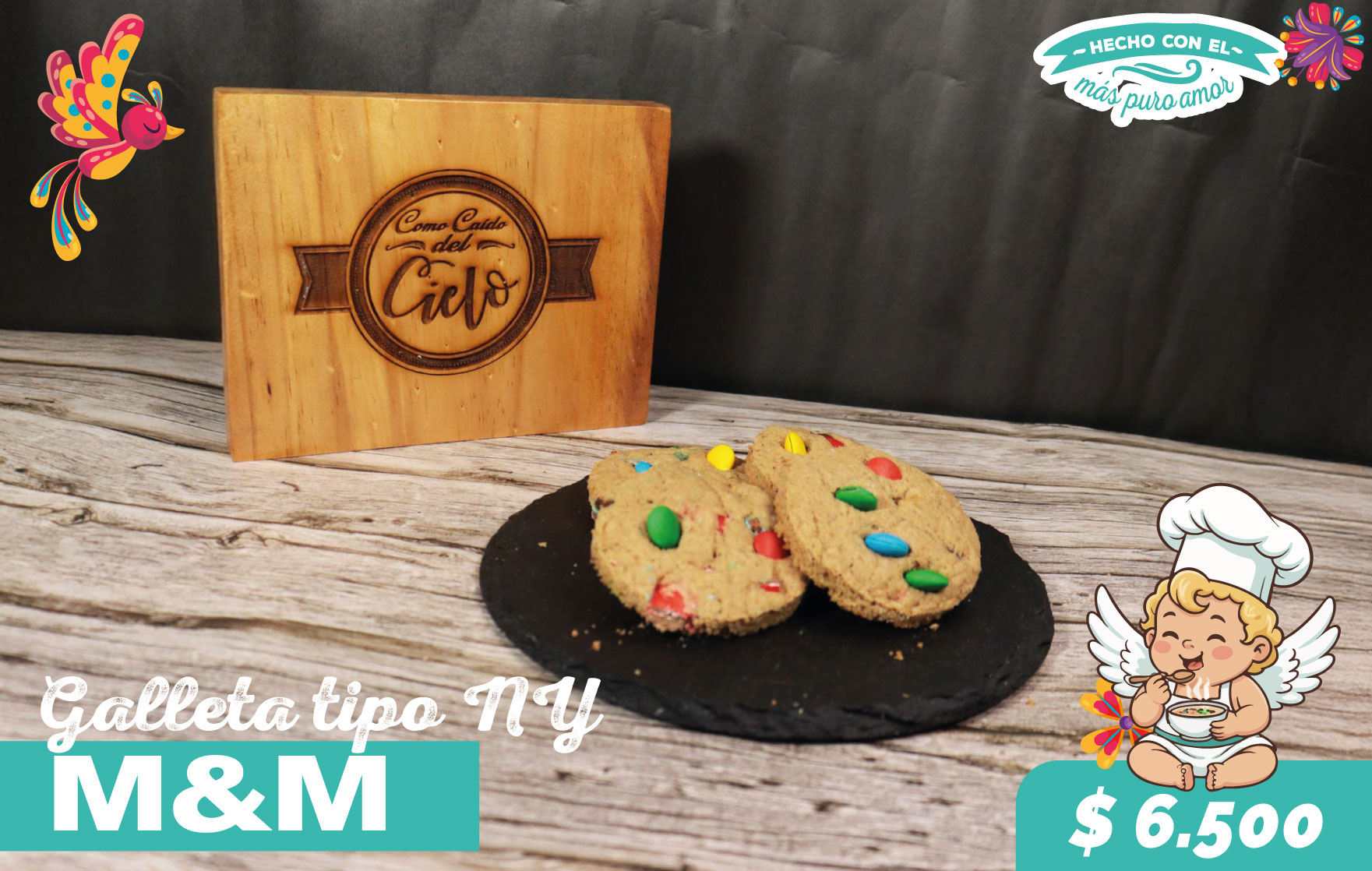 Galleta-M&M